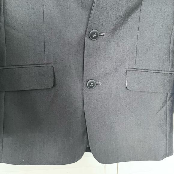 Appaman boys charcoal gray suit jacket blazer sport coat 12 - Picture 2 of 7